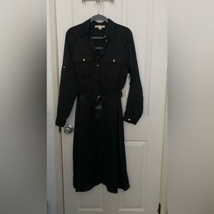 Michael Kors Black Shirt Dress